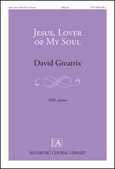 Jesus, Lover of My Soul SAB choral sheet music cover
